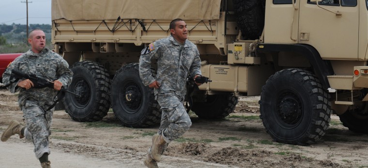 Running to the finish line